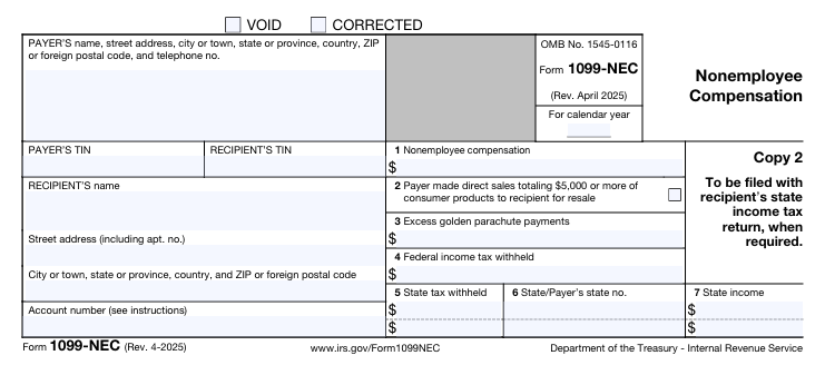1099 filing deadline